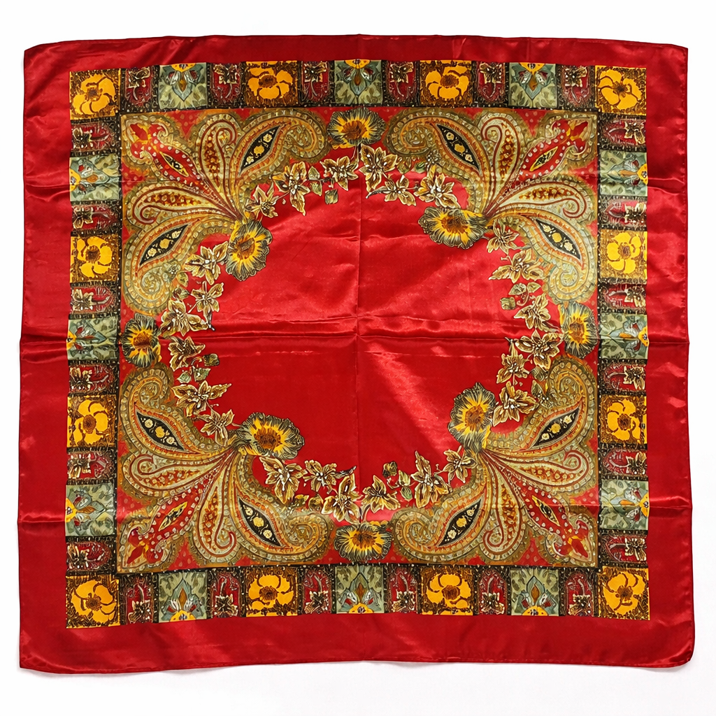 Scarlet Bandanna Embrace