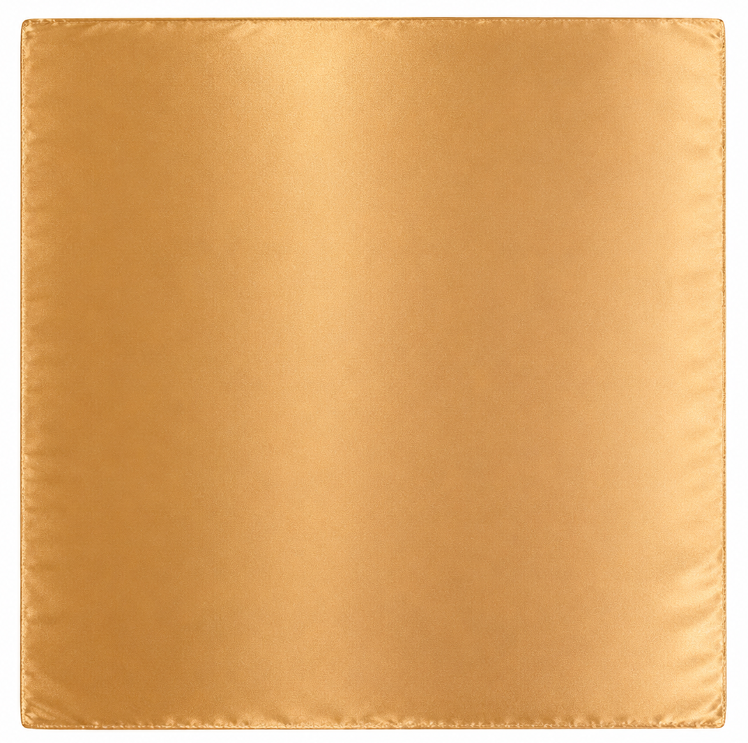 gold non slip headscarf front view in luminous gold