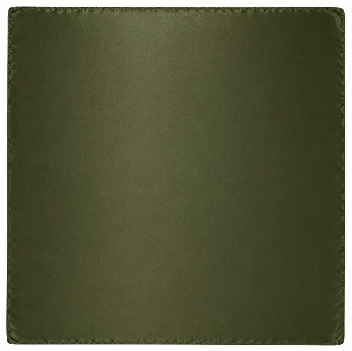 green non slip headscarf front view in solid deep green