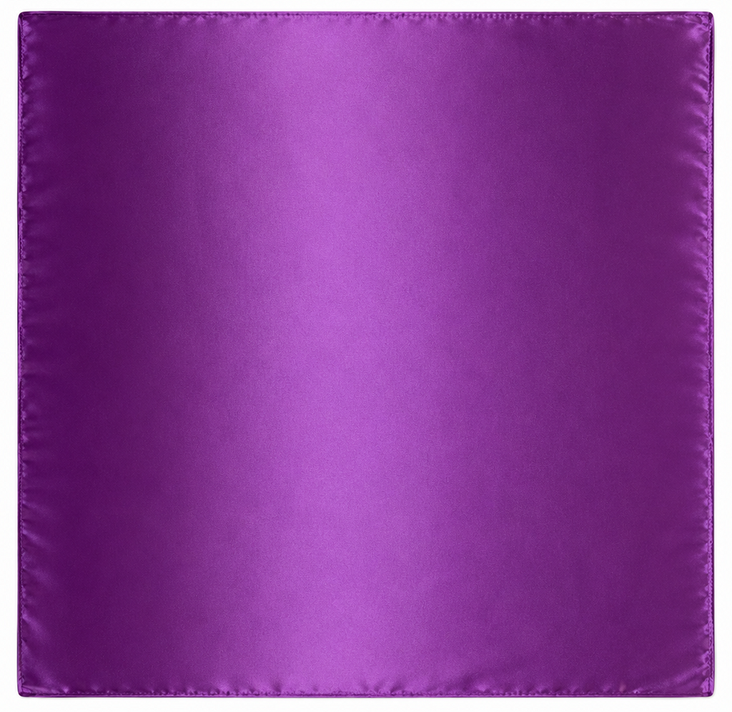 purple non slip headscarf front view in solid regal purple